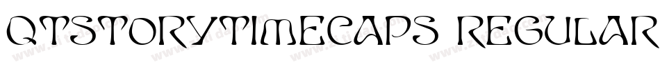 QTStoryTimeCaps Regular字体转换